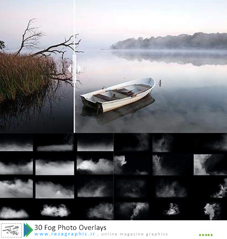 30 افکت پوششی مه - 30 Fog Photo Overlays